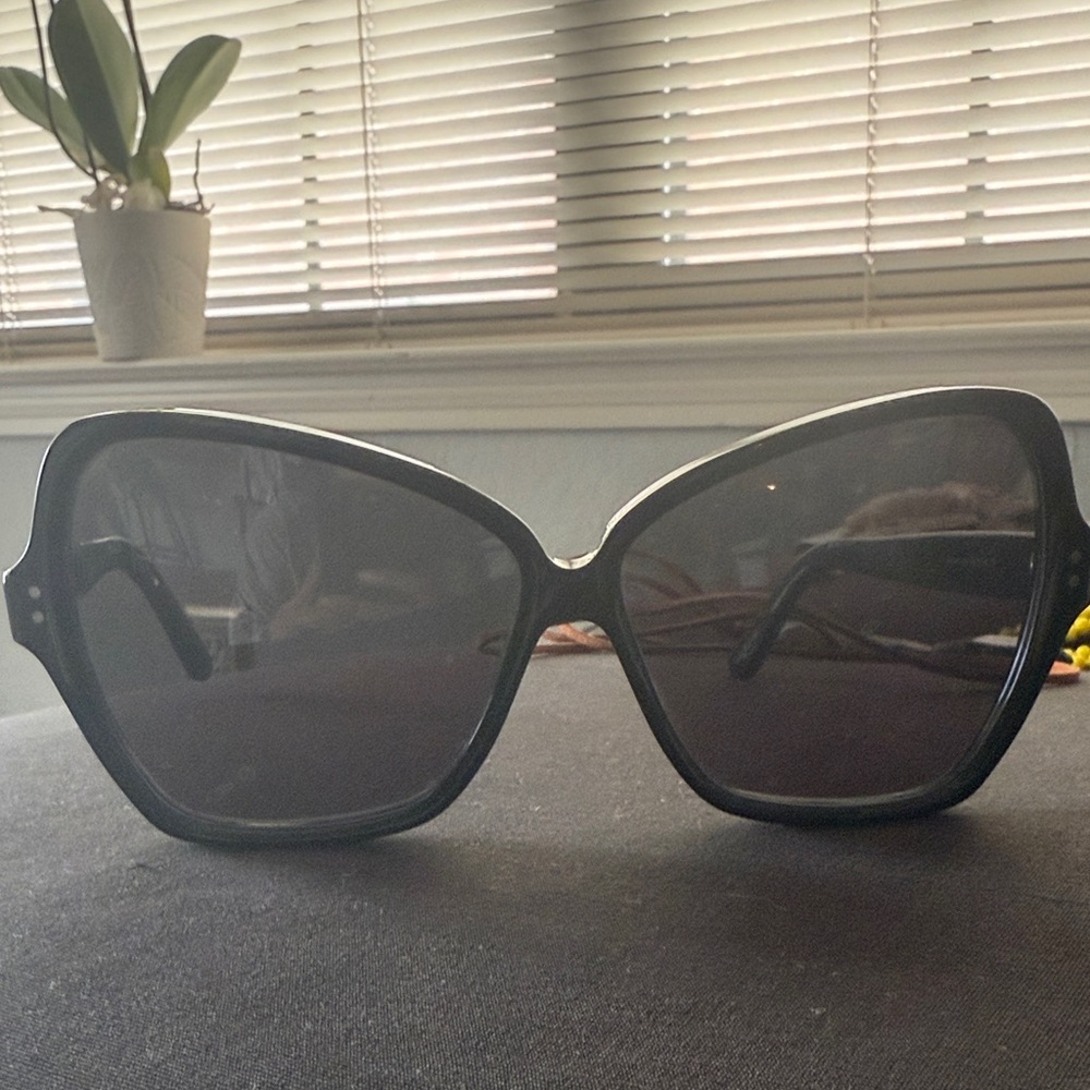 Celine Oversized Black Sunglasses
